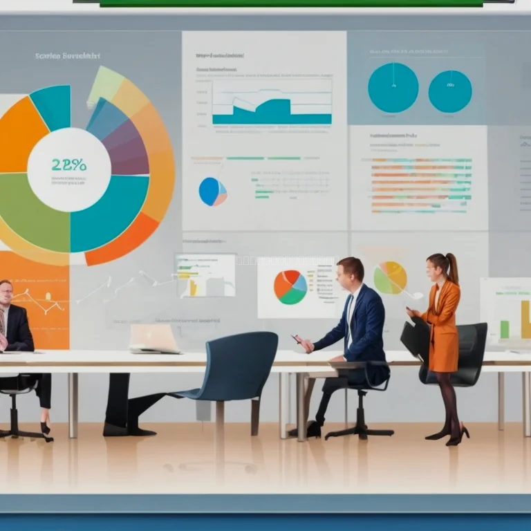 戦略を検討するビジネスチームの写真